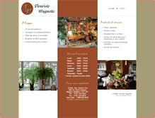 Tablet Screenshot of fleuristehuguette.com